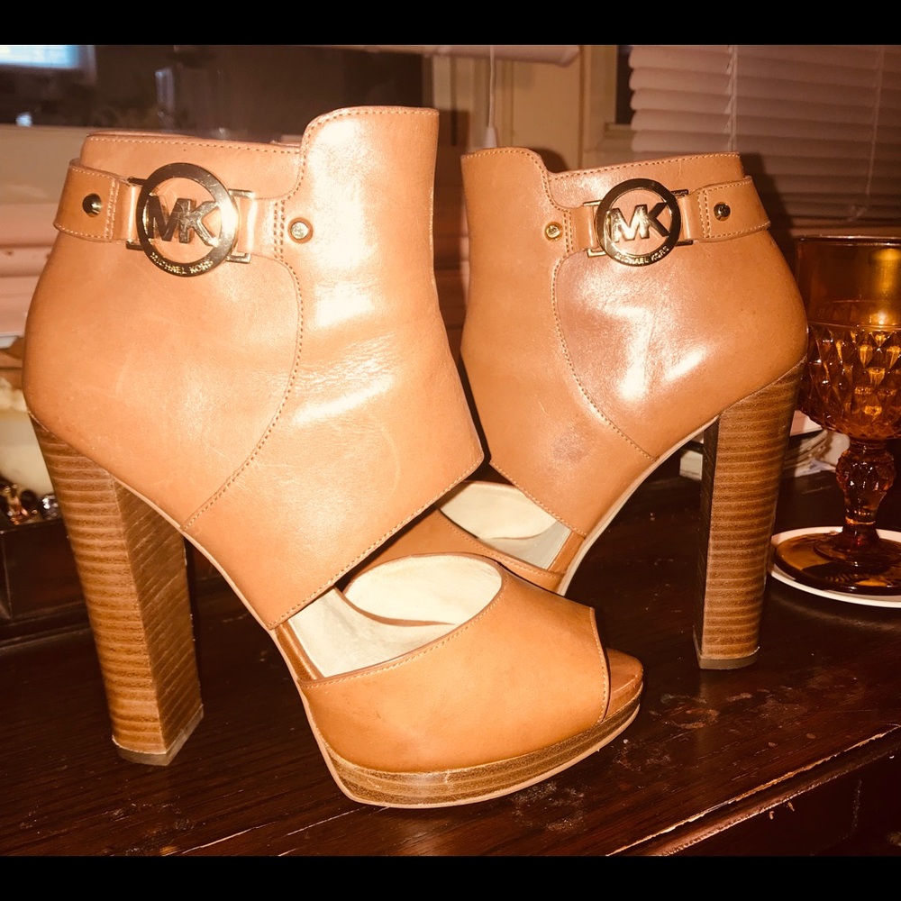 Peep-Toe Bootie - image 1